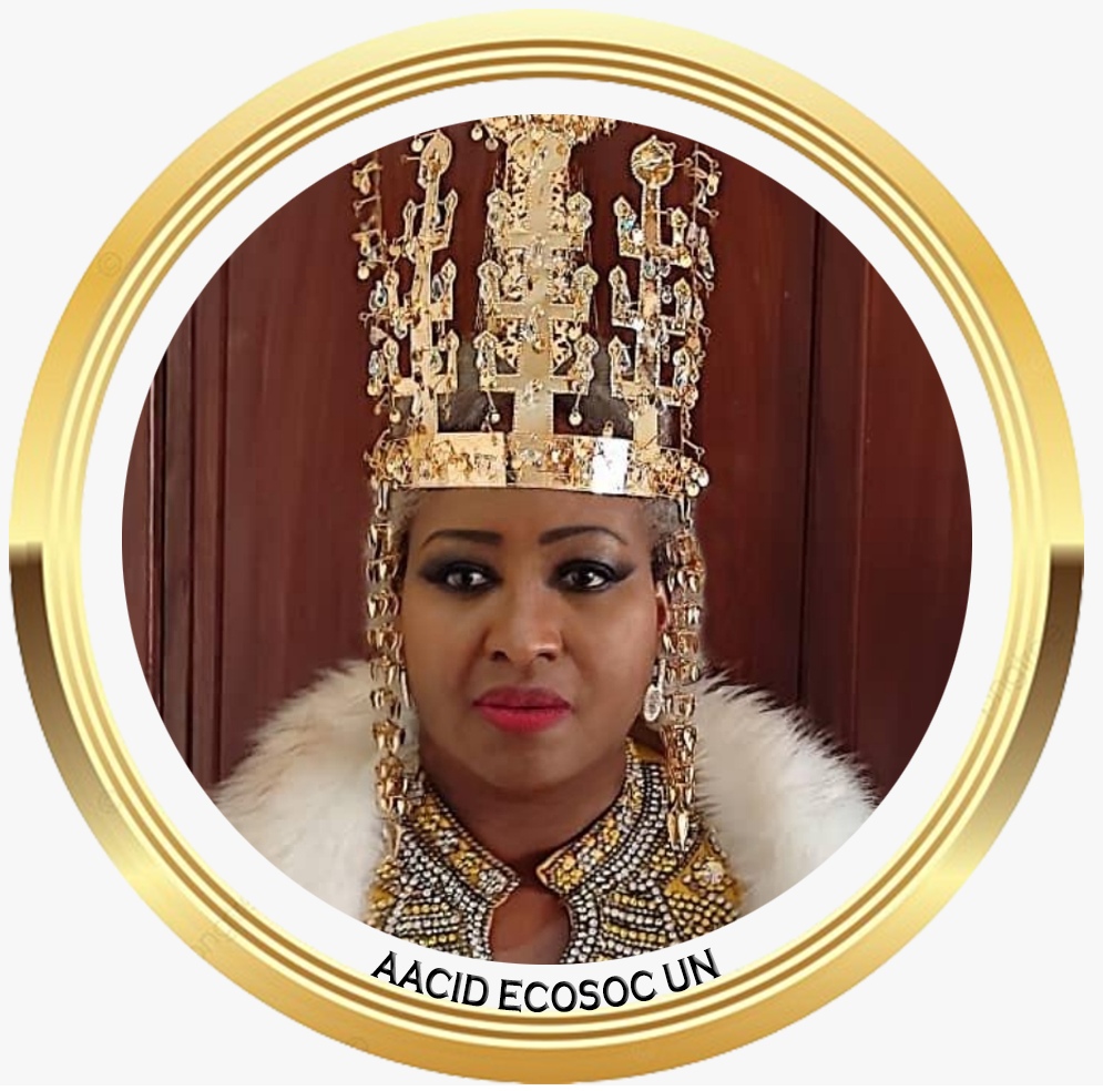 Queen Shebah III / Vice-President of the Arab-African Council for Integration & Development-AACID/ Imperial Head of the African Kingdoms Federation